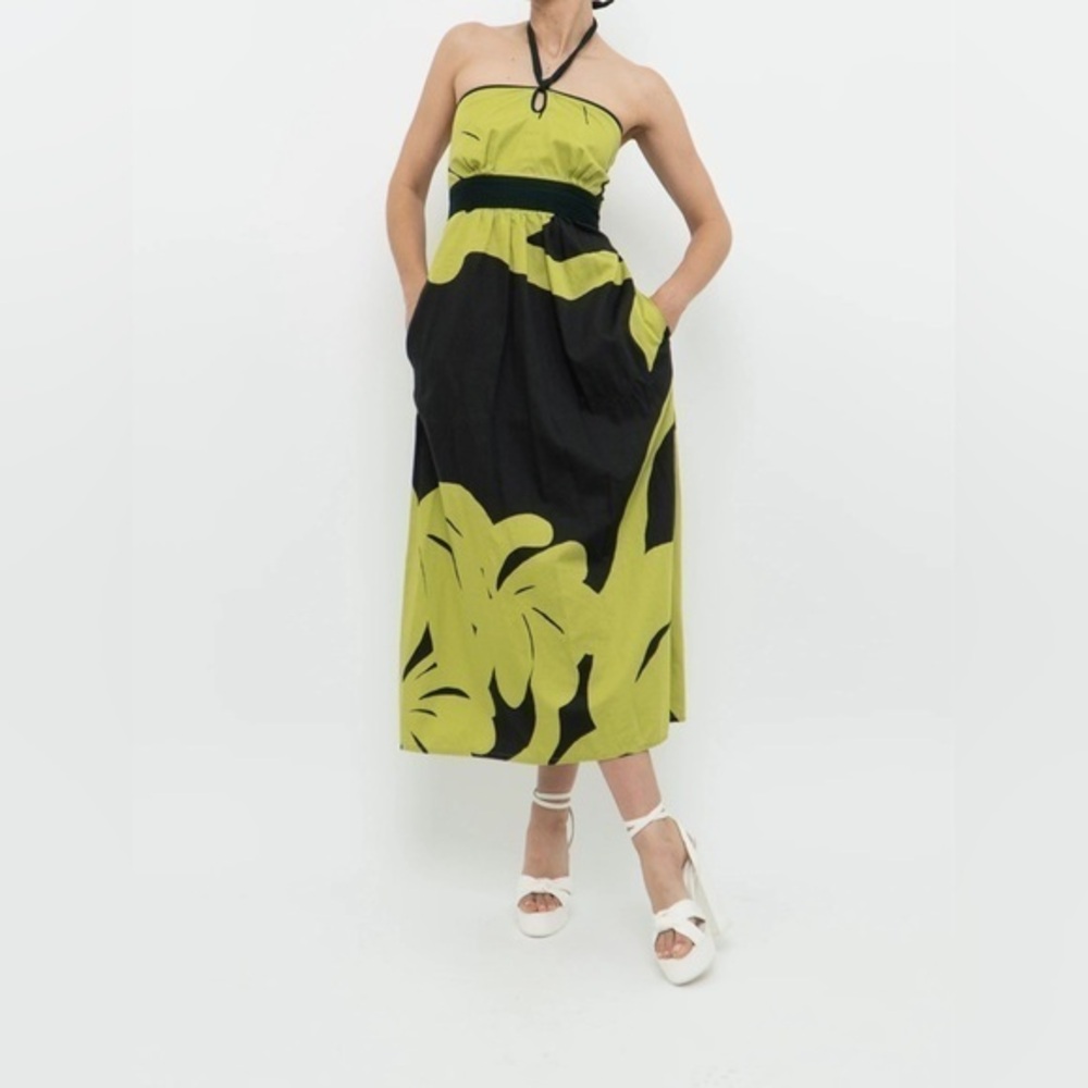 MeriMekko x Target Green Halter Dress Size 6